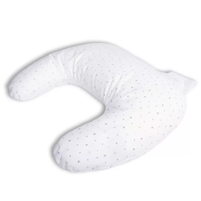 BabyMatex Szoptatós párna miniRelax Jersey 150cm Csillagok, Ergonomikus Támasz Terhességhez és Szoptatáshoz