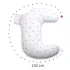 BabyMatex Szoptatós párna miniRelax Jersey 150cm mackó, Ergonomikus Támasz Terhességhez és Szoptatáshoz