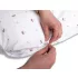 BabyMatex Szoptatós párna miniRelax Jersey 150cm mackó, Ergonomikus Támasz Terhességhez és Szoptatáshoz