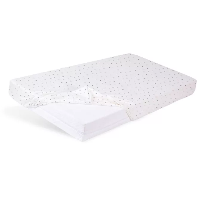 BabyMatex Csillagok Jersey Gumis Lepedő 60x120cm Babaágy Matrachoz