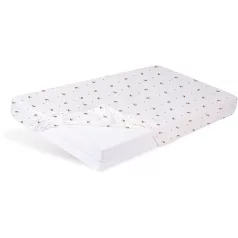   BabyMatex Plüssmackó Jersey Gumis Lepedő 60x120cm Babaágy Matrachoz