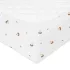 BabyMatex Plüssmackó Jersey Gumis Lepedő 60x120cm Babaágy Matrachoz