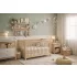 BabyMatex Ekrü Jersey Gumis Lepedő 60x120cm Babaágy Matrachoz