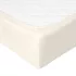 BabyMatex Ekrü Jersey Gumis Lepedő 60x120cm Babaágy Matrachoz