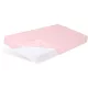 BabyMatex Púderrózsaszín Jersey Gumis Lepedő 60x120cm Babaágy Matrachoz