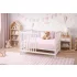 BabyMatex Púderrózsaszín Jersey Gumis Lepedő 60x120cm Babaágy Matrachoz
