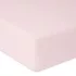 BabyMatex Púderrózsaszín Jersey Gumis Lepedő 60x120cm Babaágy Matrachoz