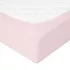BabyMatex Púderrózsaszín Jersey Gumis Lepedő 60x120cm Babaágy Matrachoz
