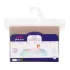 BabyMatex Dióbarna Jersey Gumis Lepedő 60x120cm Babaágy Matrachoz
