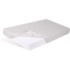   BabyMatex Világosszürke Jersey Gumis Lepedő 60x120cm Babaágy Matrachoz