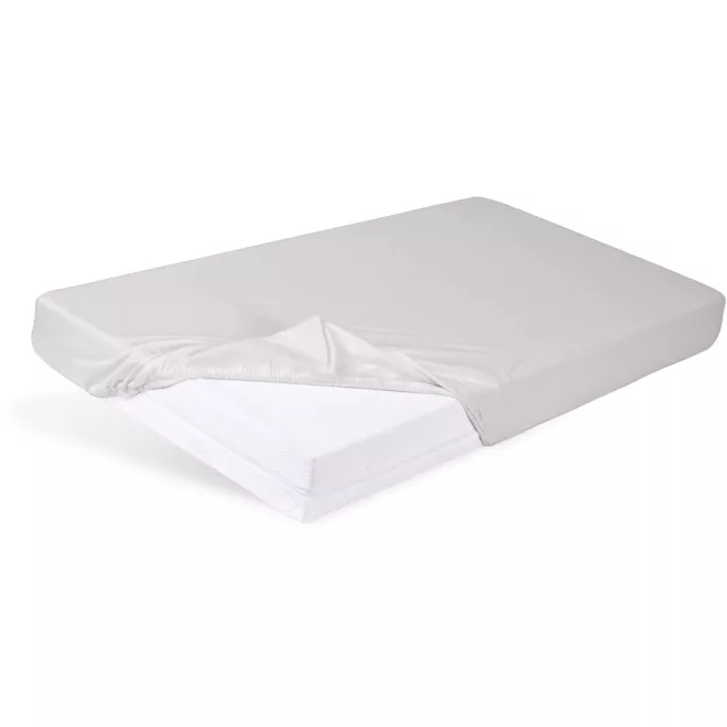 BabyMatex Világosszürke Jersey Gumis Lepedő 60x120cm Babaágy Matrachoz