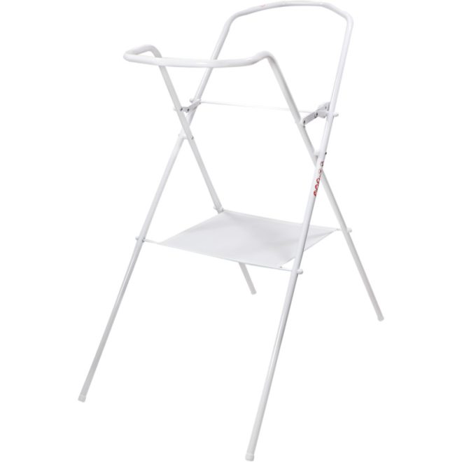 Maltex Babakád Állvány 84cm Fehér - Stabil Kádállvány Babakádhoz, Kényelmes Fürdetéshez