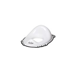   Maltex Lulu Csúszásgátló WC Szűkítő Fehér - Biztonságos Illeszkedés, Kényelmes Biliről WC-re Szoktatáshoz