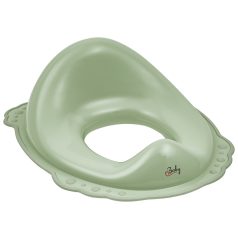   Maltex Csúszásmentes WC Szűkítő Classic - Zöld - Biztonságos és Kényelmes WC-Használathoz