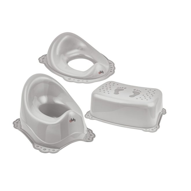 Maltex Csúszásgátló Készlet Classic - Szürke - Praktikus Fürdőszobai Szetthez a Szobatisztasághoz