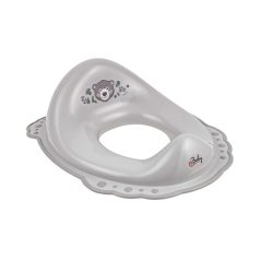   Maltex Csúszásmentes WC Szűkítő The Nature Buddies Medve - Szürke - Biztonságos és Kényelmes WC-Használathoz