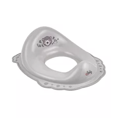   Maltex Csúszásmentes WC Szűkítő The Nature Buddies Medve - Szürke - Biztonságos és Kényelmes WC-Használathoz