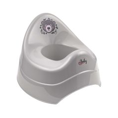   Maltex The Nature Buddies Medve Bili Grey - Kényelmes és Barátságos Bababili Bilire Szoktatáshoz, Stabil Kialakítással