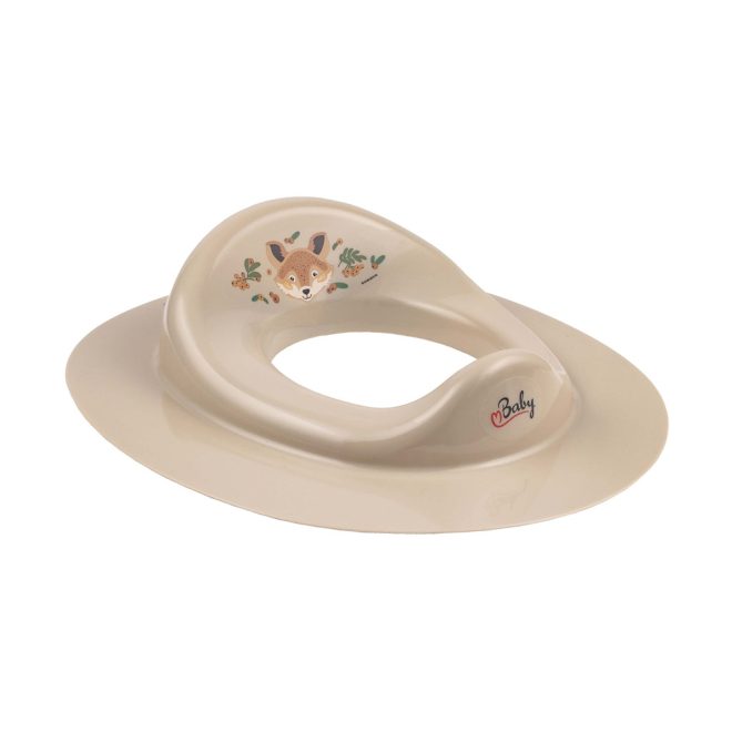 Maltex The Nature Buddies Róka WC Szűkítő Beige - Kényelmes és Biztonságos WC-redukció Gyerekeknek, Biliről WC-re Szoktatáshoz