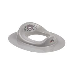   Maltex The Nature Buddies Medve WC Szűkítő Grey - Kényelmes és Biztonságos WC-redukció Gyerekeknek, Biliről WC-re Szoktatáshoz