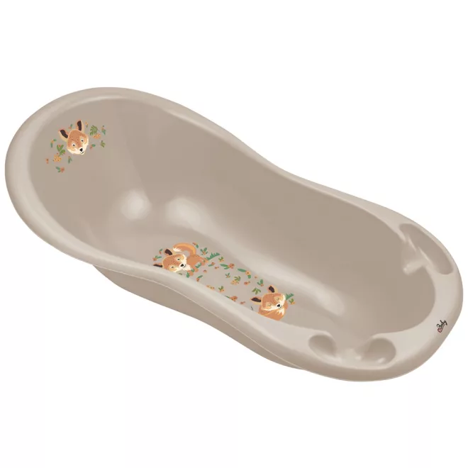 Maltex The Nature Buddies 100cm Babakád Róka Mintával Bézs - Kényelmes Fürdetéshez és Biztonságos Mindennapi Használathoz