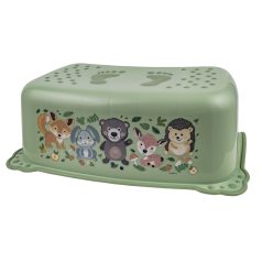   Maltex Csúszásmentes Fellépő The Nature Buddies Süni Green - Stabil Biztonsági Fellépő Gyerekeknek, WC-hez és Mosdóhoz