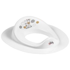   Maltex Zebra WC Szűkítő White - Kényelmes és Biztonságos WC-redukció Gyerekeknek, Biliről WC-re Szoktatáshoz