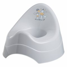   Maltex Zebra Bili Szürke - Stabil Csúszásmentes Kialakítás, Kényelmes Gyerek WC-Használathoz