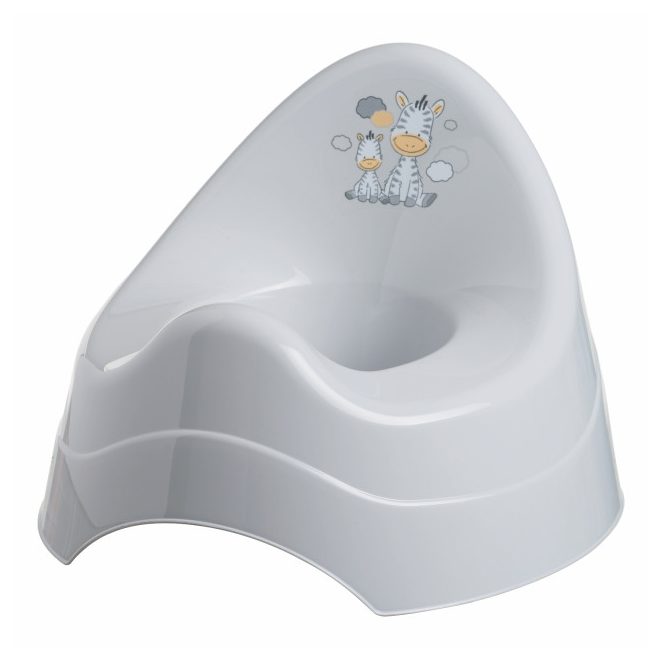 Maltex Zebra Bili Szürke - Stabil Csúszásmentes Kialakítás, Kényelmes Gyerek WC-Használathoz