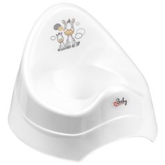   Maltex Zebra Zenélő Bili White - Motiváló Bababili Bilire Szoktatáshoz, Csúszásmentes Talppal, Kényelmes Üléssel