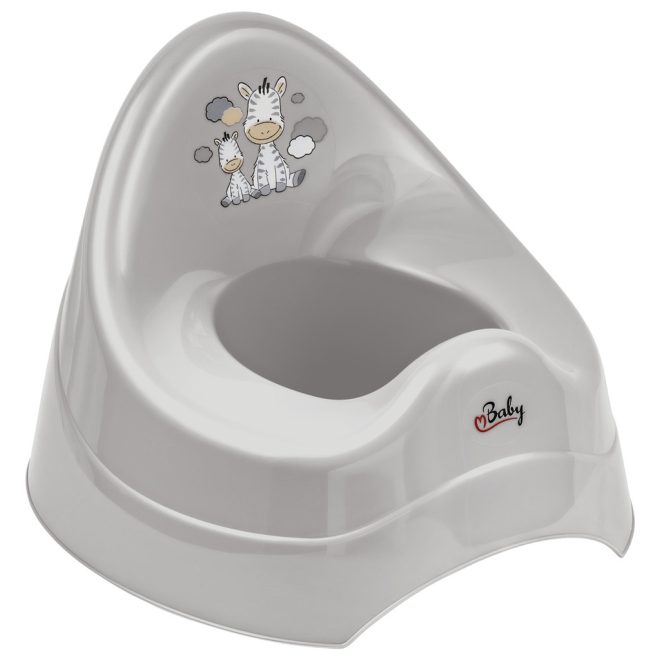 Maltex Zenélő Bili Zebra - Szürke - Könnyebb Szobatisztasághoz és Kényelmes Használathoz