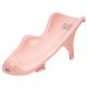 Maltex Fürdetőágy Kádba Elefánt Minimal Peach Pink, Ergonomikus és Biztonságos Baba Támasz 0-6 Hónapos Korig