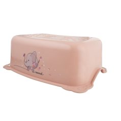   Maltex Csúszásmentes Fellépő - Elefánt Minimal Peach Rose, Stabil és Biztonságos Gyermek Fellépő 18 Hónapos Kortól, 50 kg-ig Terhelhető