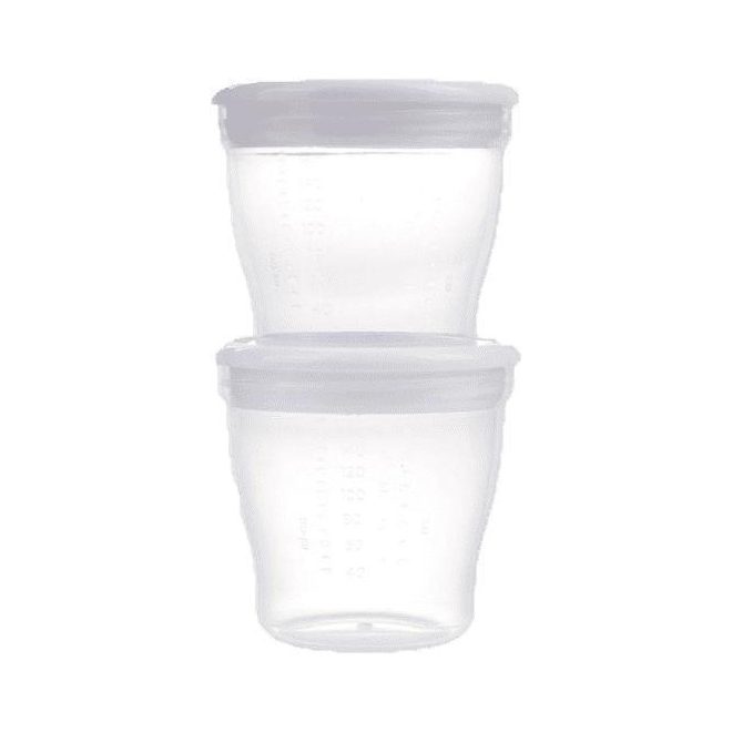 Canpol Babies Babies Tartályok Fedővel 4db - Praktikus Anyatej Tároláshoz