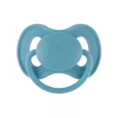   Canpol Babies Babies Kaucsuk Cumi Kerek Csúccsal Nude 6-18 Hónapos Kor között Kék - Nyugodt Komfort a Mindennapokra