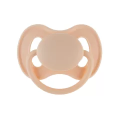   Canpol Babies Babies Kaucsuk Cumi Kerek Heggyel Nude 6-18 Hónapos Kor között Krémszínű - Nyugodt Komfort a Mindennapokra