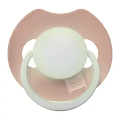   Lovi Világító Szilikon Dinamikus Cumi Prime Újszülött Kortól 6 Hónapos Korig 1db Blush - Nyugodt Komfort a Mindennapokra