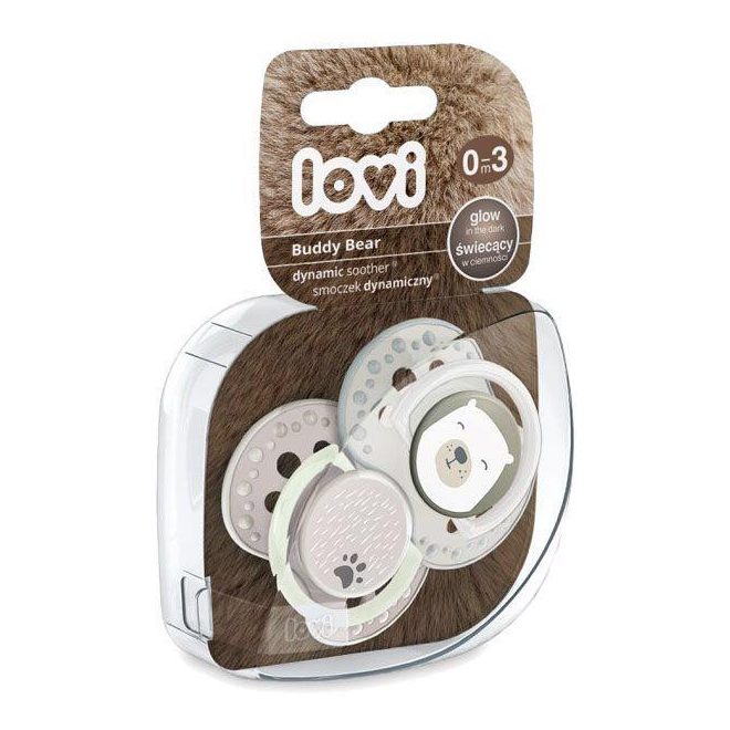 Lovi Szilikon Szimmetrikus Dinamikus Cumi Buddy Bear Újszülött Kortól 2 Hónapos Korig 2db - Nyugodt Komfort a Mindennapokra