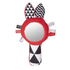   Canpol Babies Babies Sensory Súlyozott Kontrasztos Sípoló Tükör - Baba Fejlesztő Játék