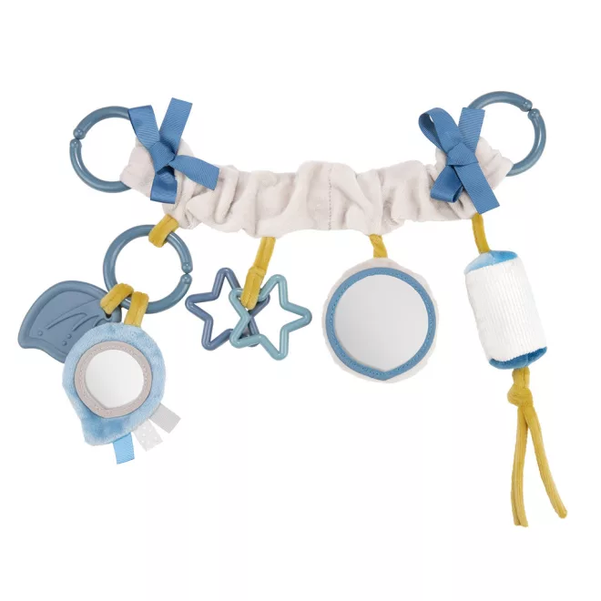 Canpol Babies Babies Pastel Friends Szürke Felfüggeszthető Játék Babakocsira és Autósülésre Újszülött Kortól