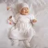 Eko Keresztelő Szett Lányoknak 62-es Méret – NaturalBabyShop részletes termékkép és vásárlási információ
