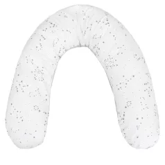   EKO Szoptatós Párna Grey 180cm - Ergonomikus Támasztópárna Szoptatáshoz és Pihenéshez, Kényelmes Kialakítással