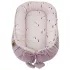 EKO Unicorn Pamut Velvet Babafészek 90x60cm - Puha Unikornisos Babafészek Nyugodt Pihenéshez