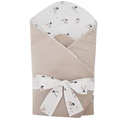   EKO Takaró Pamutból Velúrral és Kókusz Betéttel Cherry Masnival 75x75cm - Puha Melegséghez és Kényelmes Mindennapi Használathoz