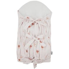   EKO Bebújós Pamutból Kókusszal Bézs Meadow 75x75cm - Biztonságos Pólyázáshoz és Nyugodt Pihenéshez