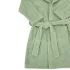 EKO Pamut Köntös Kapucnival és Fülekkel Olive Green L (92-98) - Puha, Kényelmes Fürdés Utáni Köntös Gyerekeknek, Gyors Száradás