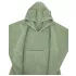 EKO Pamut Poncsó Kapucnival és Fülekkel Olive Green 75×120cm - Puha Fürdőponcsó Gyerekeknek, Gyors Száradás, Kényelmes Viselet