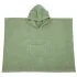 EKO Pamut Poncsó Kapucnival és Fülekkel Olive Green 75×120cm - Puha Fürdőponcsó Gyerekeknek, Gyors Száradás, Kényelmes Viselet