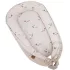 EKO Velvet Bees Beige Babafészek 90x60cm - Puha, Méhecskés Pihenőfészek Kisbabáknak