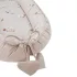 EKO Velvet Bees Beige Babafészek 90x60cm - Puha, Méhecskés Pihenőfészek Kisbabáknak